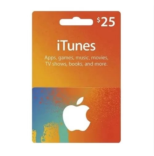 Apple iTunes $25 Gift Card USA Digital Voucher Code (Instant Delivery on E-Mail)